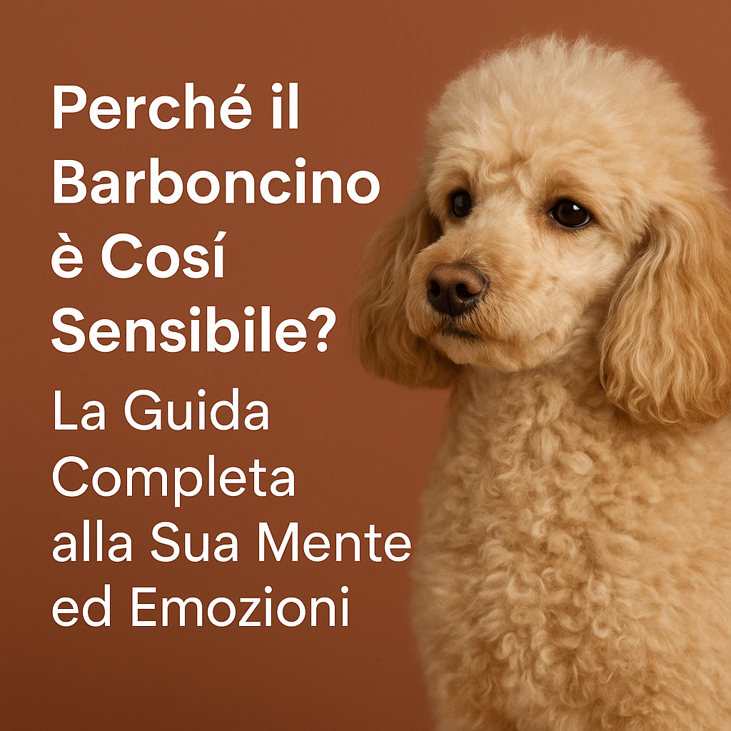 🐩 Perché il Barboncino è Così Sensibile? La Guida Completa alla Sua Mente ed Emozioni